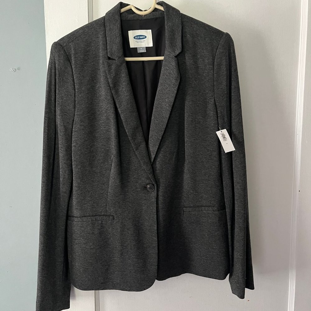 Soft grey blazer